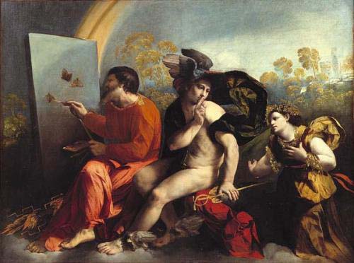 Jupiter, Mercury and Virtue